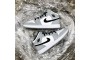 Discount Jordan 1 Mid Light Smoke Grey 554724-092 Shoes