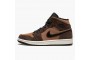 New Jordan 1 Mid SE Dark Chocolate DC7294-200 Shoes