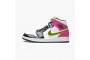 New Jordan 1 Mid White Black Cyber Pink CZ9834-100 Shoes