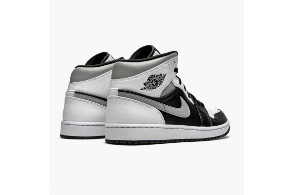 Buy Jordan 1 Mid White Shadow 554724-073 Shoes