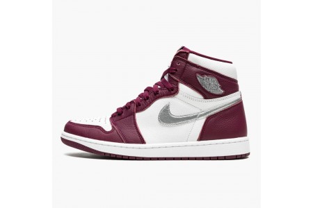 Discount Jordan 1 Retro High OG Bordeaux 555088-611 Shoes