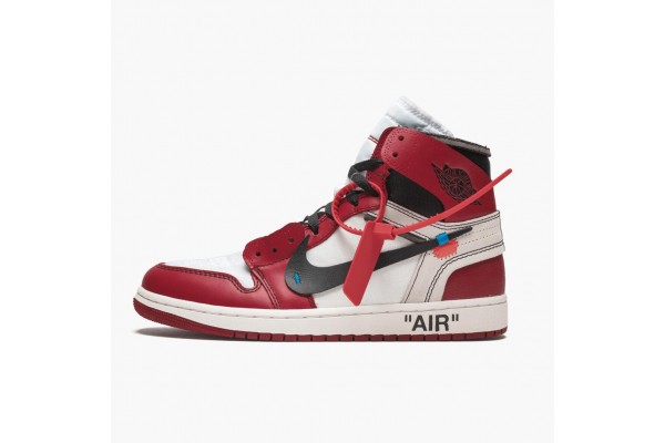 Latest Jordan 1 Retro High Off-White Chicago AA3834-101 Shoes