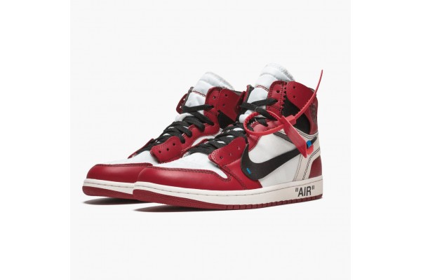 Latest Jordan 1 Retro High Off-White Chicago AA3834-101 Shoes