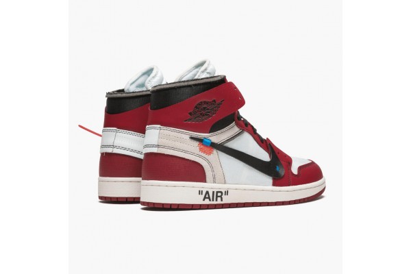 Latest Jordan 1 Retro High Off-White Chicago AA3834-101 Shoes