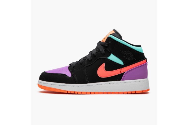 Discount Jordan 1 Mid Candy 554725-083 Shoes