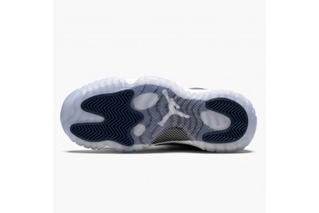 Shop Jordan 11 Low Navy Snakeskin CD6847-102 Shoes