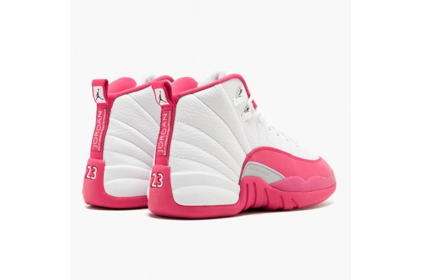 Good Jordan 12 Retro Dynamic Pink 510815-109 Shoes