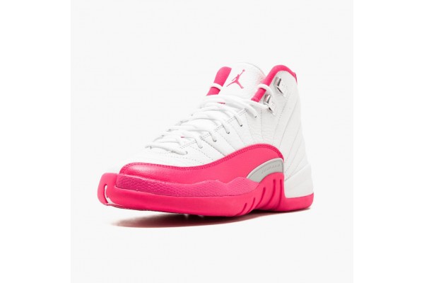 Good Jordan 12 Retro Dynamic Pink 510815-109 Shoes