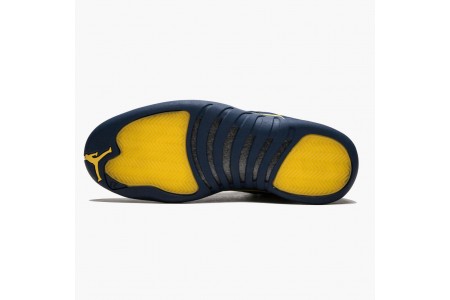 Buy Jordan 12 Retro Michigan BQ3180-407 Shoes