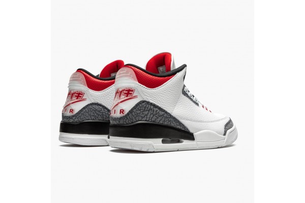 Latest Jordan 3 SE DNM Fire Red CZ6433-100 Shoes