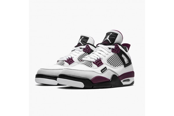 Discount Jordan 4 Retro PSG Paris Saint Germain CZ5624-100 Shoes