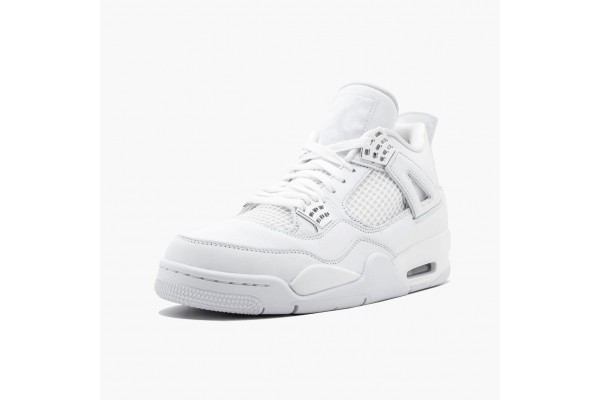 Latest Jordan 4 Retro Pure Money 308497-100 Shoes