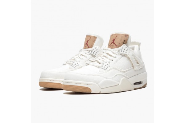 Discount Levi's x Jordan 4 Denim AO2571-100 Shoes