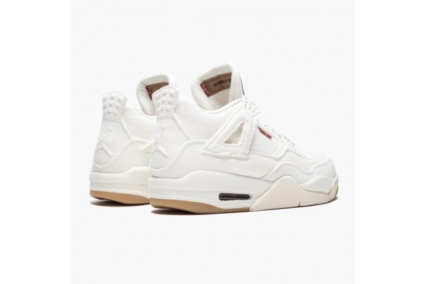 Discount Levi's x Jordan 4 Denim AO2571-100 Shoes