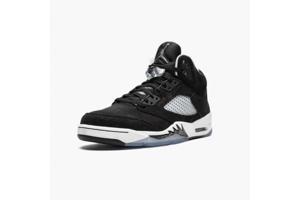 New Jordan 5 Oreo 2021 Black White Cool Grey CT4838-011 Shoes