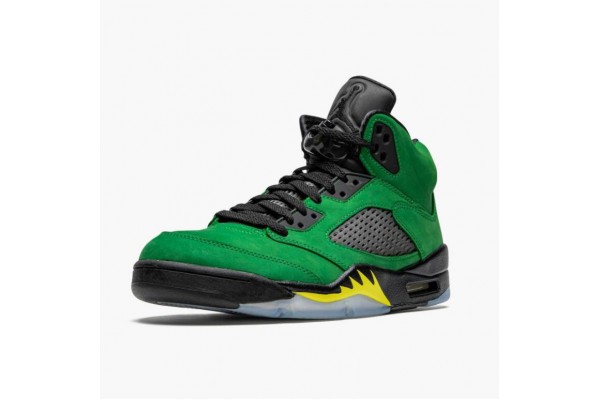 Cheap Jordan 5 Retro SE Oregon Green Yellow CK6631-307 Shoes