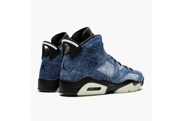 Cheap Jordan 6 Retro Washed Denim 384664-060 Shoes