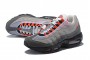 Cheap Mens  Air Max 95 OG Grey Red Sneakers AT2865-100