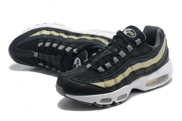 Cheap Mens Air Max 95 TT Black Gold Sneakers DC9474-001