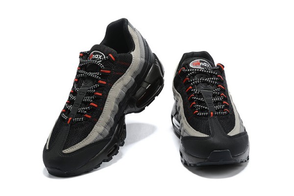 Cheap Mens Air Max 95 TT Black Grey Red Sneakers CW7477-001