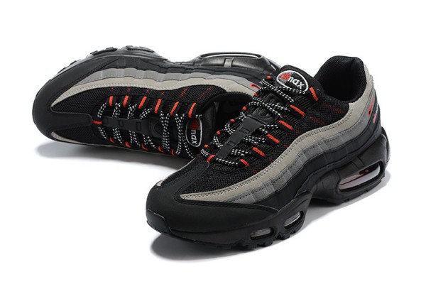 Cheap Mens Air Max 95 TT Black Grey Red Sneakers CW7477-001