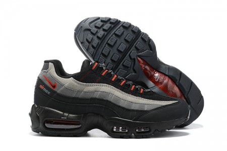 Cheap Mens Air Max 95 TT Black Grey Red Sneakers CW7477-001