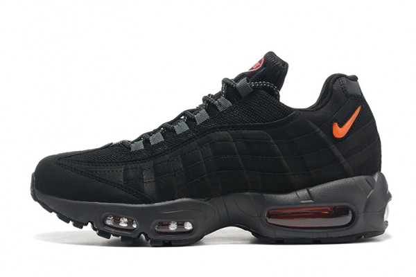 Cheap Mens Air Max 95 TT Black Orange Sneakers DV5672-001