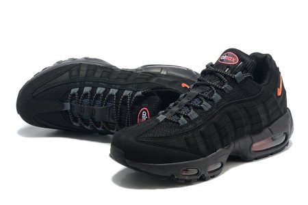 Cheap Mens Air Max 95 TT Black Orange Sneakers DV5672-001