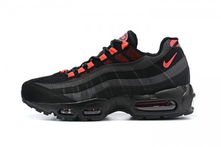 Cheap Mens Air Max 95 TT Black and Red Sneakers