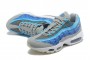 Cheap Mens Air Max 95 TT Blue Grey White Sneakers CW7992-001