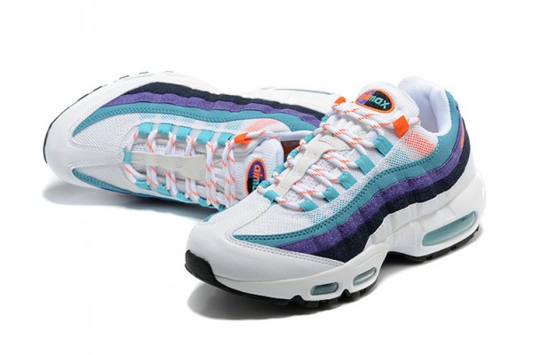 Cheap Mens Air Max 95 TT Blue White Sneakers AV7939-100