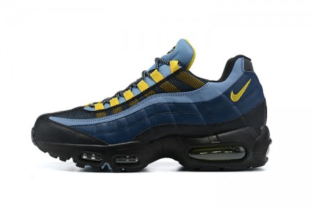 Cheap Mens Air Max 95 TT Blue Yellow Sneakers 