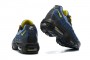 Cheap Mens Air Max 95 TT Blue Yellow Sneakers 