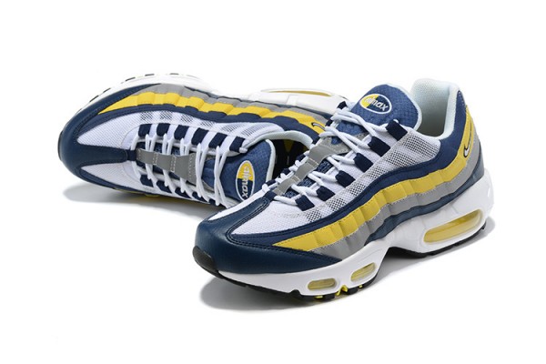 Cheap Mens Air Max 95 TT Blue Yellow Sneakers CZ0191-400