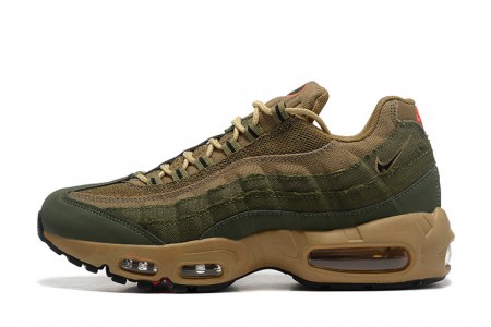 Cheap Mens Air Max 95 TT Brown Green Sneakers DQ8570-200