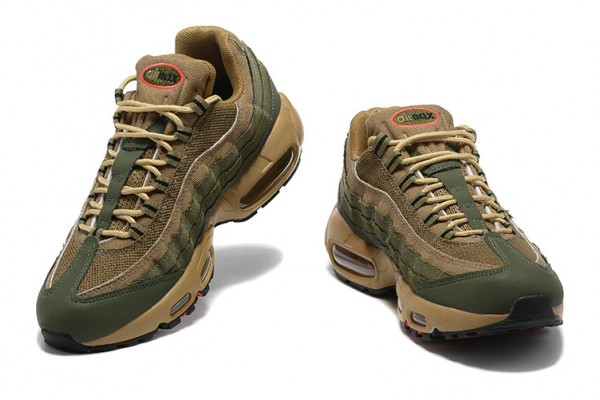 Cheap Mens Air Max 95 TT Brown Green Sneakers DQ8570-200