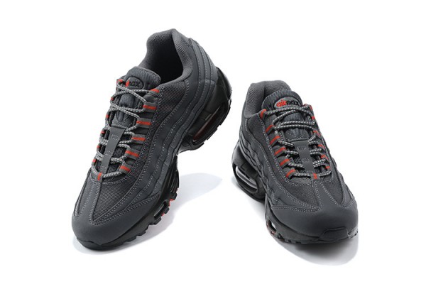 Cheap Mens Air Max 95 TT Grey Red and Black Sneakers