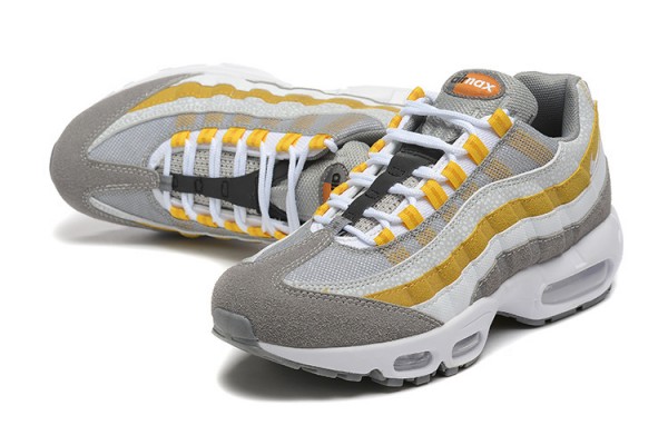 Cheap Mens Air Max 95 TT Grey Yellow White Sneakers DM0011-010