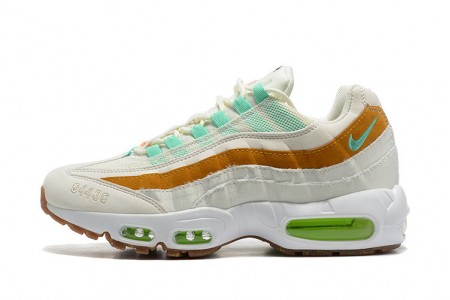 Cheap Mens Air Max 95 TT White  Green Brown Sneakers CZ0154-100 