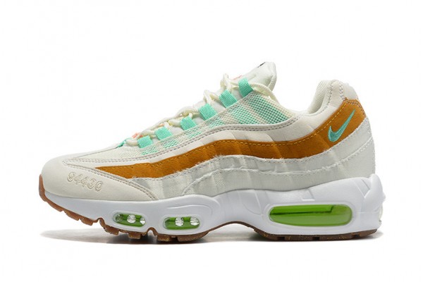 Cheap Mens Air Max 95 TT White  Green Brown Sneakers CZ0154-100 