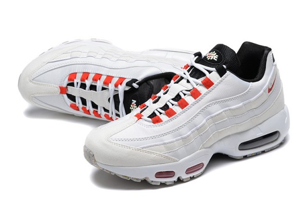 Cheap Mens Air Max 95 TT White Black Sneakers DQ0268-002