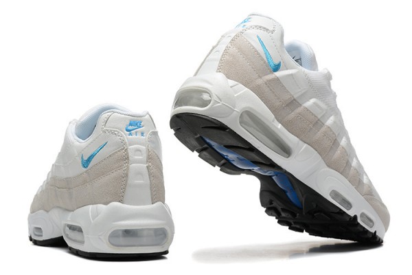 Cheap Mens Air Max 95 TT White Blue Sneakers DJ9981-100