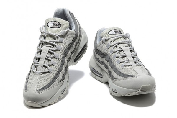 Cheap Mens Air Max 95 TT White Grey Sneakers DX2657-002