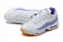 Cheap Mens Air Max 95 TT White Purple Sneakers DM0011-101