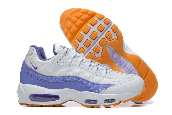 Cheap Mens Air Max 95 TT White Purple Sneakers DM0011-101