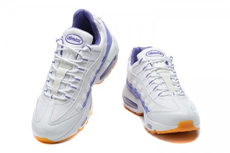 Cheap Mens Air Max 95 TT White Purple Sneakers DM0011-101