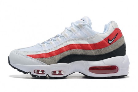 Cheap Mens Air Max 95 TT White Red Sneakers DQ3430-001