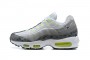 Cheap Mens Air Max 95 TT White and Grey Sneakers