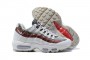 Cheap Mens Air Max 95 TT White and Red Sneakers