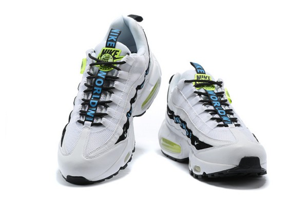 Cheap Mens Air Max 95 TT Worldwide Pack White Black Sneakers CT0248-100